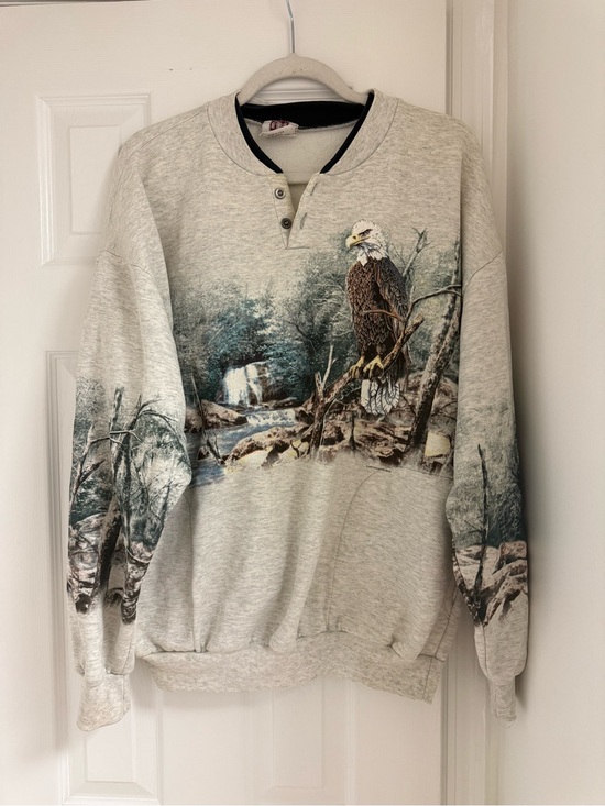 Art Unlimited Other - Vintage 90s art unlimited sweatshirt bald eagle crewneck